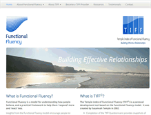 Tablet Screenshot of functionalfluency.com